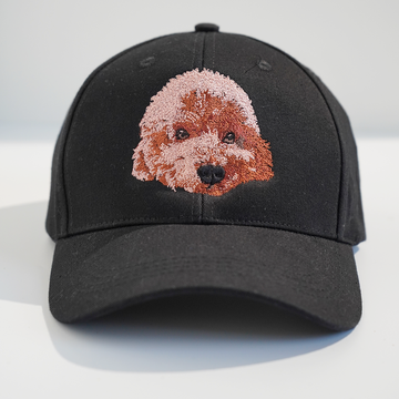 Custom Embroidered Pet Portrait Hat (1 Pet Only)